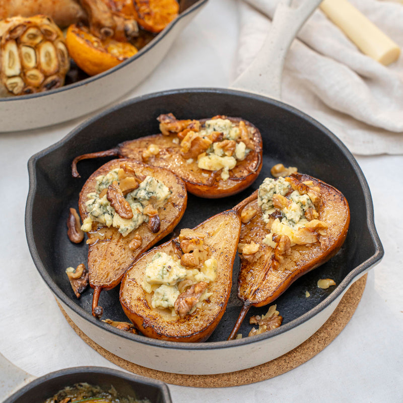 20cm Salt Stone Satin Enamel Lil Legacy Pan & Lid