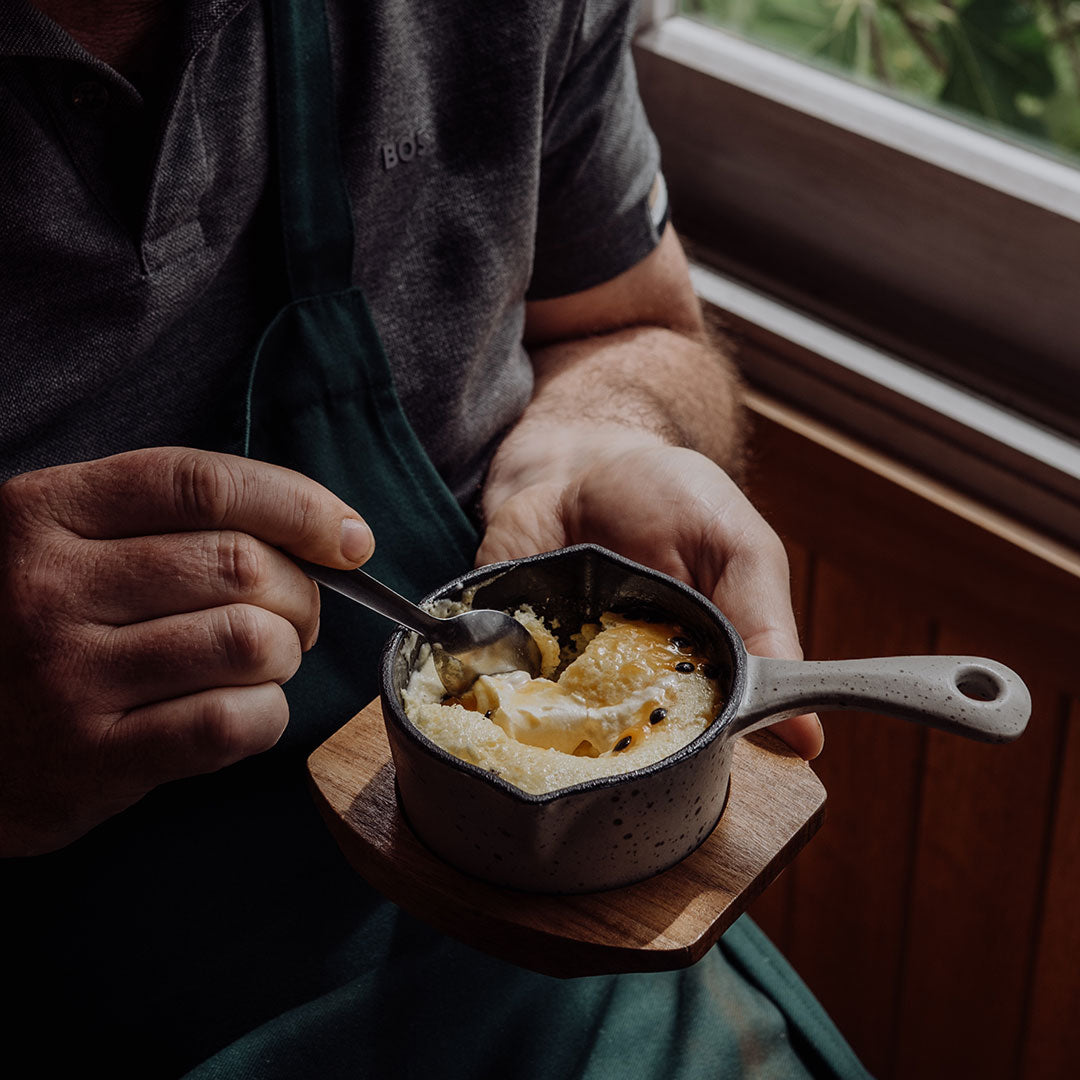 10cm Salt Stone Satin Enamel Junior Twin Set