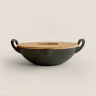 Takumi Wok Set | 31cm Pure Cast Iron Wok