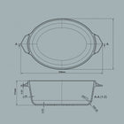 4.5L Antique Black Satin Enamel Old Dutch