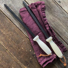 Sharpening Steel. Handcrafted Wool Fibre Sharpening Steel (LOW STOCK)